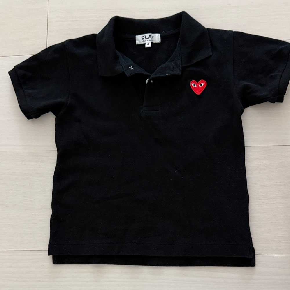 Comme des Garçons - Play kids polo tshirt size 6